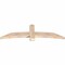Ekena Millwork Bellingham Smooth Timber Gable Bracket, Douglas Fir, 72"W x 21"H x 3 1/2"D x 5 1/2"F, 7/12 Pitch GBW072X21X0406BEL00SDF - alternate 4